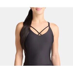 AVIA Sheen Bra Black Size XXXL NWT